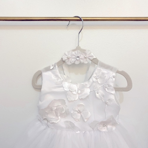 12-18 Month Adorable Baby Flower Girl Set - Picture 4 of 10